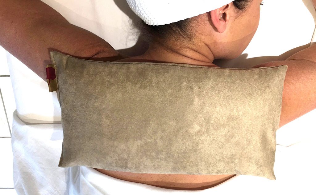1SU Spa Tool, Square Tan Ultra-suede, Unwrapped