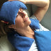 Feel Better Pack in Blue Denim: Square, Eye Pillow & Neck Wrap