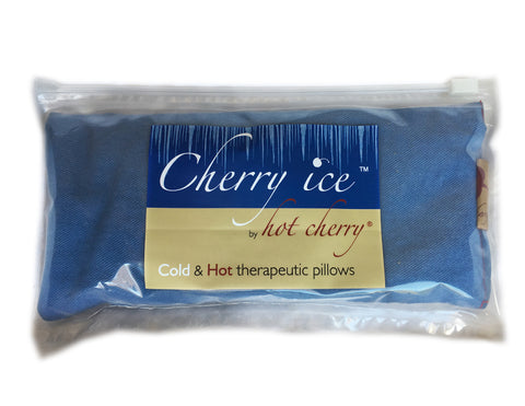 Cherry Ice® Blue Denim Eye Pillow in Zip-close Freezer Bag